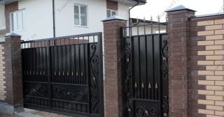 Купить распашные ворота кованные Донецк, цена от 4892 руб.