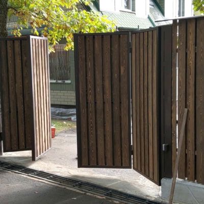 Купите и Закажите Ворота Гармошка: Лучшая Цена от 48024 руб, Установка под Ключ и Доставка в Донецке и по Области